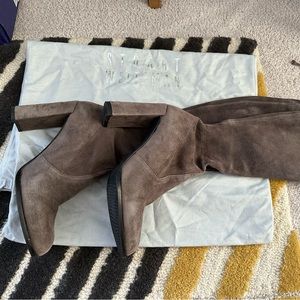 Stuart Weitzman highland suede over the knee boots. Size 6.5